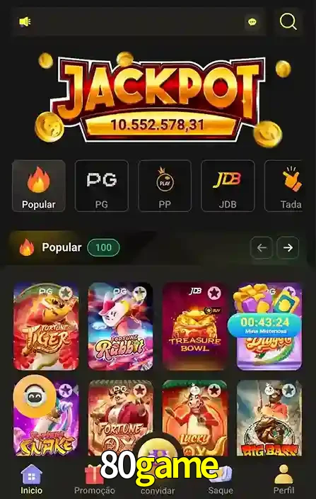 Promoções Especiais no 80game App